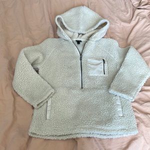 Faux Fur Sherpa Hoodie by art class